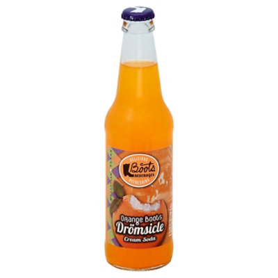 Boots Beverages Orange DromsicleSoda - 12-12 Fl. Oz. - Image 1