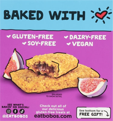 Bobos Oat Bars Bar Original Fig - 7.5 OZ - Image 5