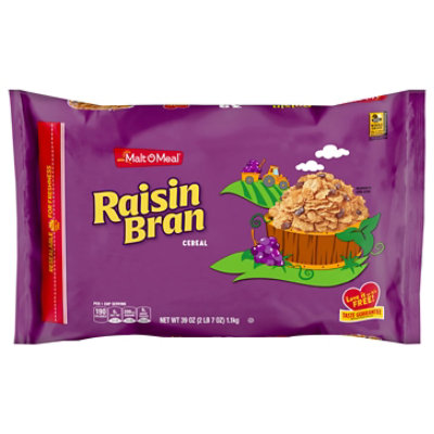 Malt O Meal Raisin Bran Cereal - 39 Oz - Image 1