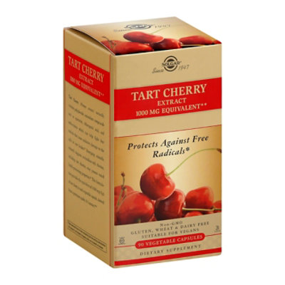 Solgar Tart Chrry 90cp - 90 CT - Image 1