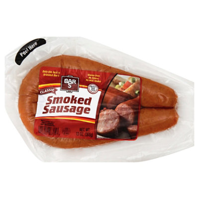 Bar-s Smoked Sausage - 13 OZ - Image 1