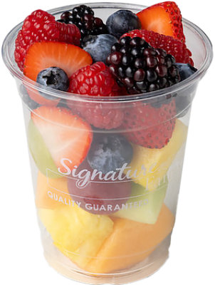 Fresh Cut Fruit Salad Cup 8oz - 8 OZ - Image 1