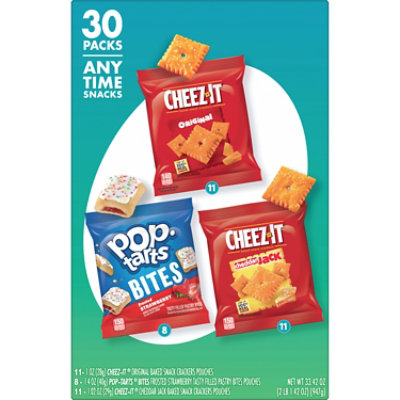 Cheez-It Original & Cheddar Jack Pop Tarts Bites Snacks Variety Pack - 33.4 Oz - Image 8