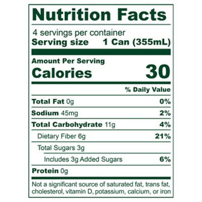 Halfday Prebiotic Green Tea Iced Tea- 48 Oz - Image 3
