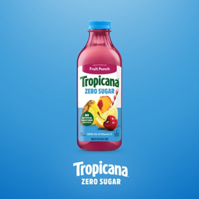 Tropicana Zero Sugar Fruit Punch Juice - 46 Fl. Oz. - Image 5