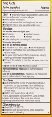 Dristan Nasal Spray 12 Hour - 0.5 OZ - Image 5