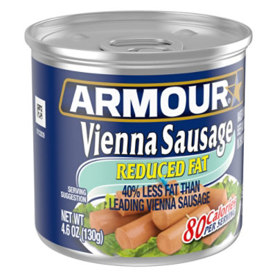 Armour Reduced Fat Vienna Sausage Can - 4.6 Oz - Image 2