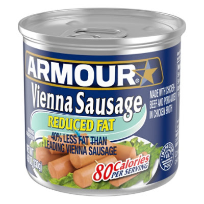 Armour Reduced Fat Vienna Sausage Can - 4.6 Oz - Image 3