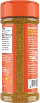 Dan O's Tac-O Taco Seasoning Bottle 3.35 Oz - 3.3 Oz - Image 5