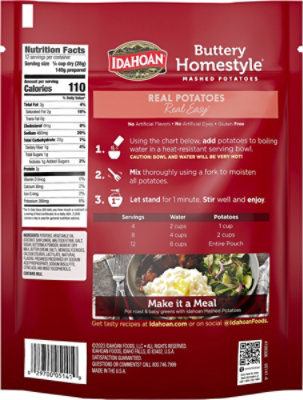 Idahoan Buttery Homestyle Mashed Potatoes - 12 Oz - Image 5