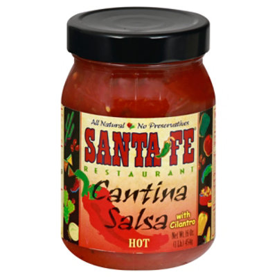 Santa Fe Hot Cantina Salsa Jar - 16 Oz - Image 3