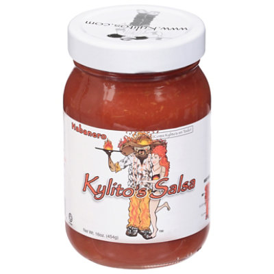 Kylitos Scorchin Habanero Salsa - 16 Oz - Image 1