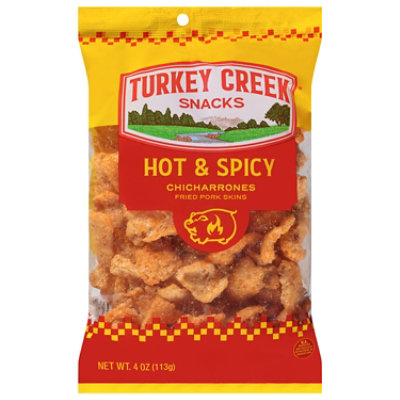 Turkey Creek Hot & Spicy Chicharrones - 4 Oz - Image 3