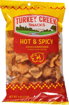 Turkey Creek Hot & Spicy Chicharrones - 4 Oz - Image 2