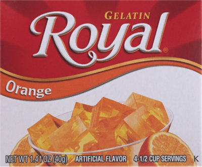 Royal Orange Gelatin Box - 1.41 Oz - Image 2