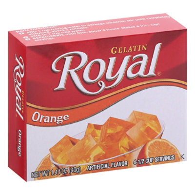 Royal Orange Gelatin Box - 1.41 Oz - Image 1
