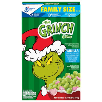 Gm Grinch Cereal Family Size - 15.8 OZ - Image 2