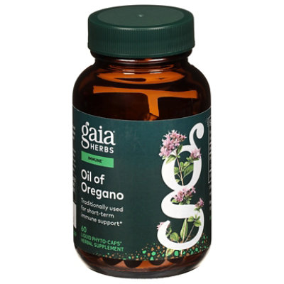 Gaia Oil Of Oregano - 60 CT - Image 1