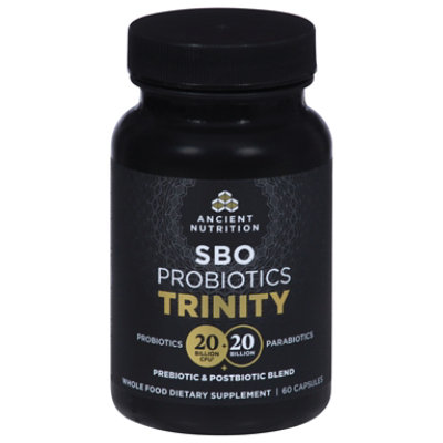 Ancient Nutrition Sbo Probiotics Trinity - 60 CT - Image 2