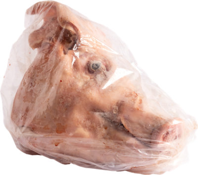 Pork Hog Head Frozen - LB - Image 1