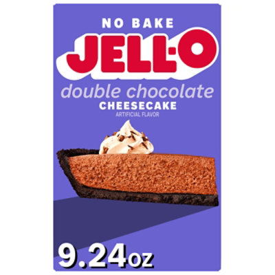 Jell-O Double Chocolare Cheesecake Dessert Kit - 9.24 Oz - Image 1