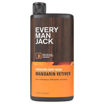Every Man Jack Body Wash Mandarin Vetiver - 16.9 OZ - Image 2