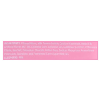 Raw Protein Strawberry Milkshake - 12 OZ - Image 4
