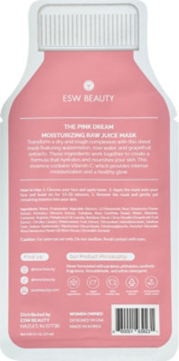 Esw Beauty Mask Facial Pink Dream Juice - 0.85 OZ - Image 5