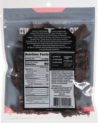 No Man’s Land Hot Beef Jerky - 6 Oz - Image 6