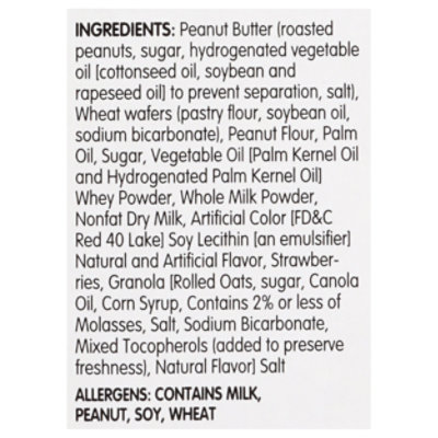 Skippy PB & Jelly Strawberry Jelly Coating & Peanut Butter Wafer Bars - 6 Count - Image 4