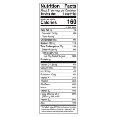 Post Marshmallow Fruity Pebbles Sweeteend Cereal With Marshmallow Resealable Bag - 30 Oz - Image 3