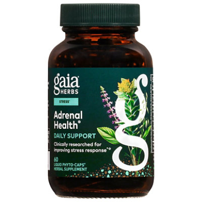 Gaia Adrenal Health - 60 CT - Image 1