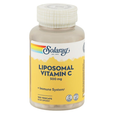 Solaray Liposomal Vit C - 100 CT - Image 2