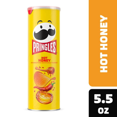 Pringles Hot Honey Potato Crisp Chips - 5.5 Oz - Image 1