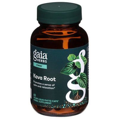 Gaia Kava Kava Root - 60 CT - Image 1