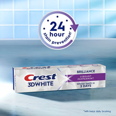 Crest 3d Brilliance - 0.85 OZ - Image 5
