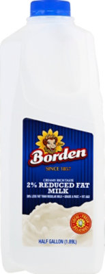 Borden 2% Reduced Fat Milk - 64 Fl. Oz. - Image 2