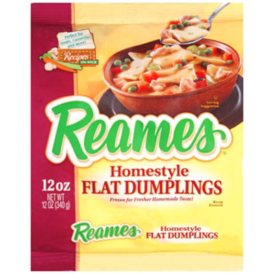 Reames Homestyle Flat Dumplings - 12 Oz - Image 1