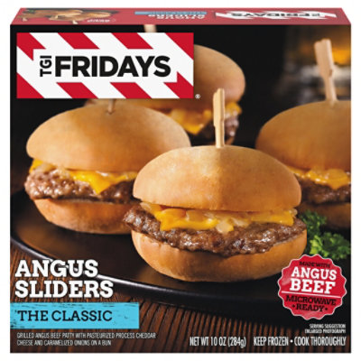 TGI Fridays The Classic Angus Slider - 10 Oz - Image 1