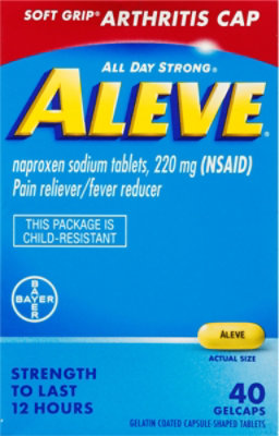 Aleve Arthritis Gelcaps 40ct - 40 CT - Image 2