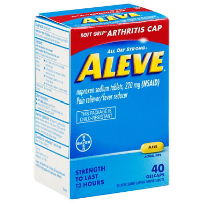 Aleve Arthritis Gelcaps 40ct - 40 CT - Image 1