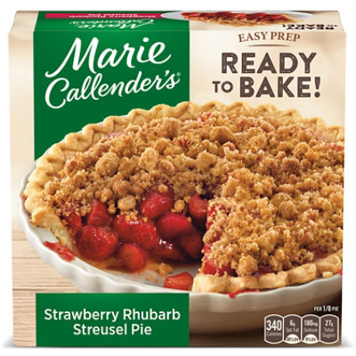 Marie Callender's Strawberry Rhubarb Streusel Pie - 33 Oz - Image 1