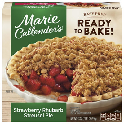 Marie Callender's Strawberry Rhubarb Streusel Pie - 33 Oz - Image 1