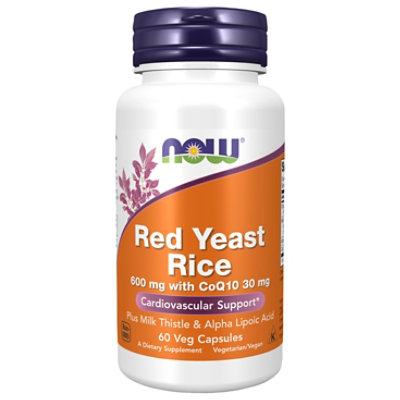 Now Red Yeast Rice With Coq10 - 60 CT - Image 1