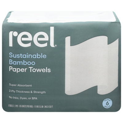 Reel Paper Towel Bamboo - 6.00 RL - Image 2
