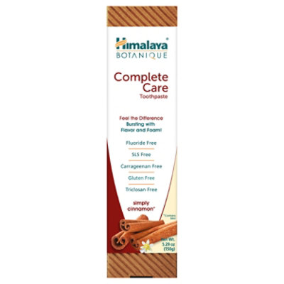 Himalaya Botanique Toothpaste Simply Cinnamon - 5.29 OZ - Image 2