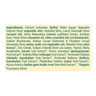 Himalaya Botanique Toothpaste Simply Cinnamon - 5.29 OZ - Image 3