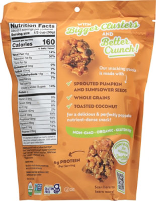 Go Raw Organic Chocolate Peanut Butter Snacking Granola - 8 Oz - Image 5