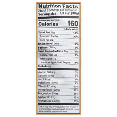 Go Raw Organic Chocolate Peanut Butter Snacking Granola - 8 Oz - Image 3