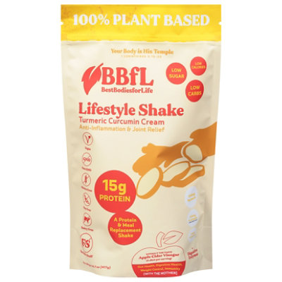 Bbfl Plant Protein Powder Turmeric - 20.6 OZ - Image 2